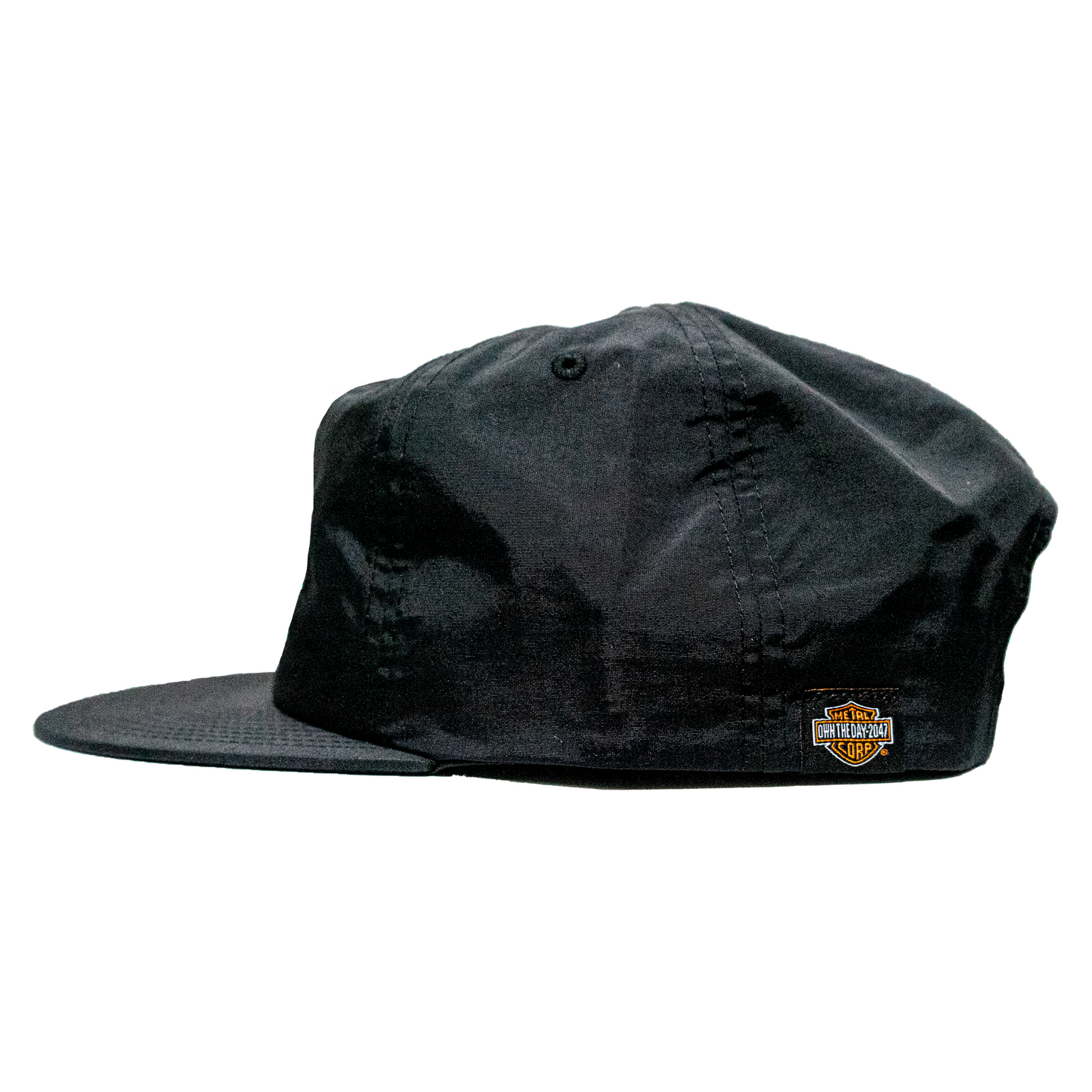 Black Logo Surf Snapback