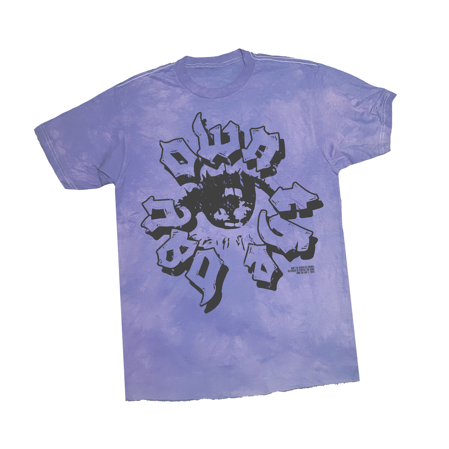 "CHANGE" hand dyed tee