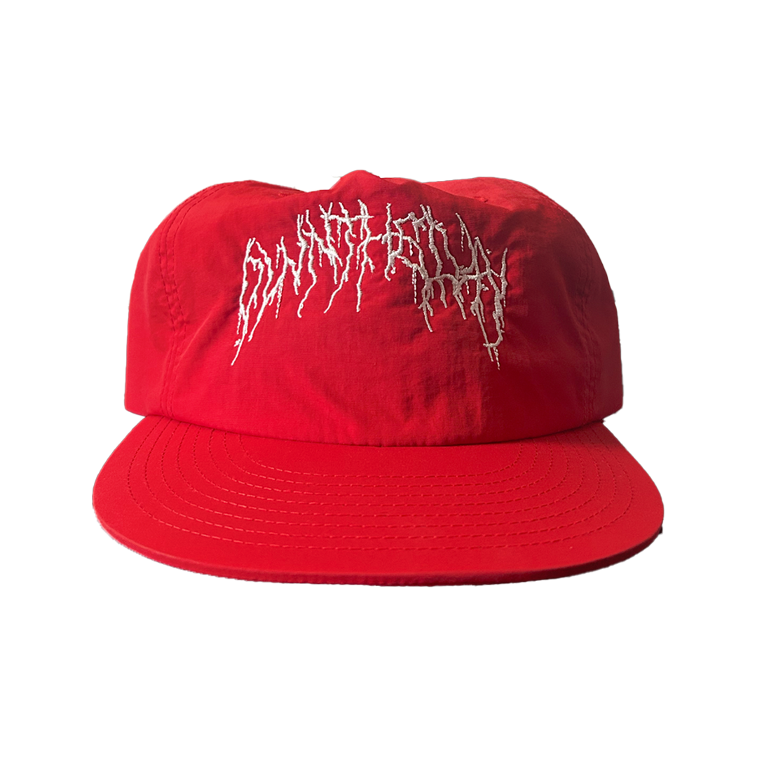 RED METAL CAP