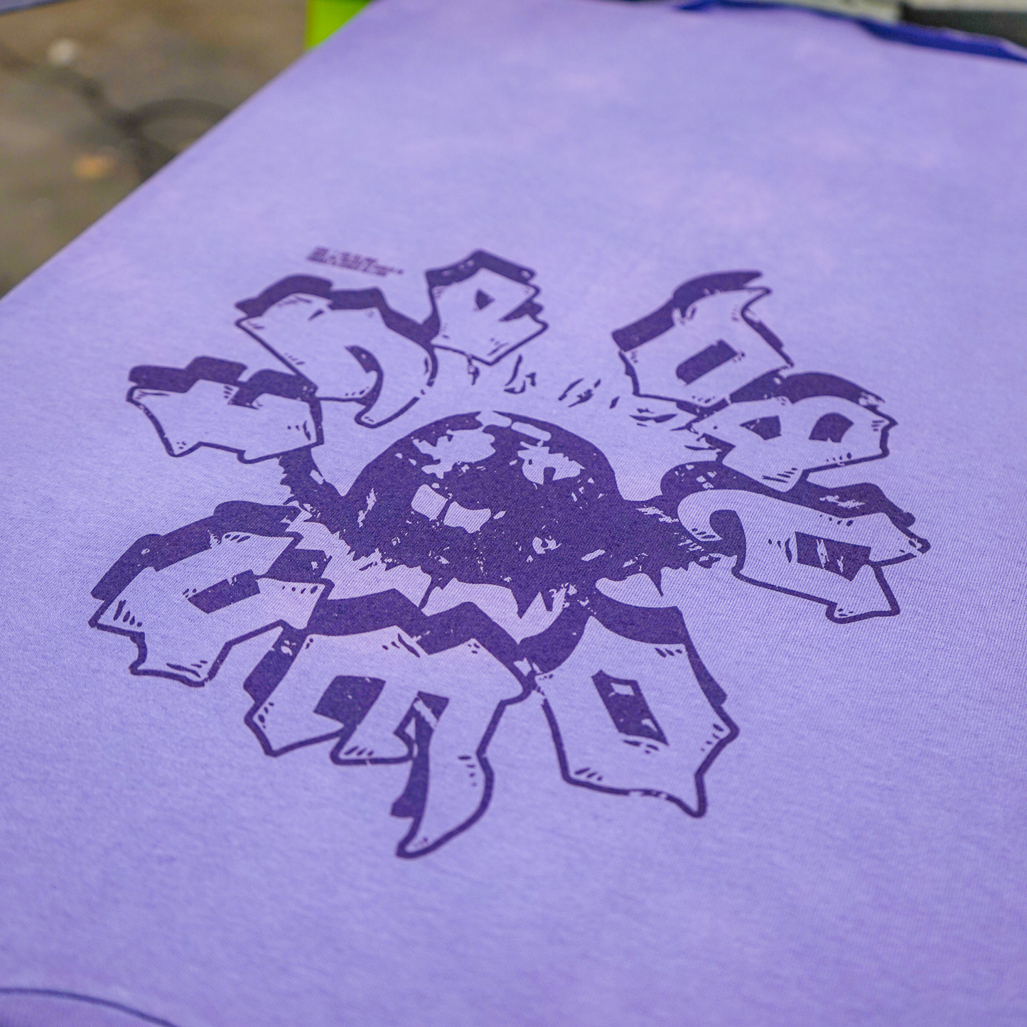 "CHANGE" hand dyed tee