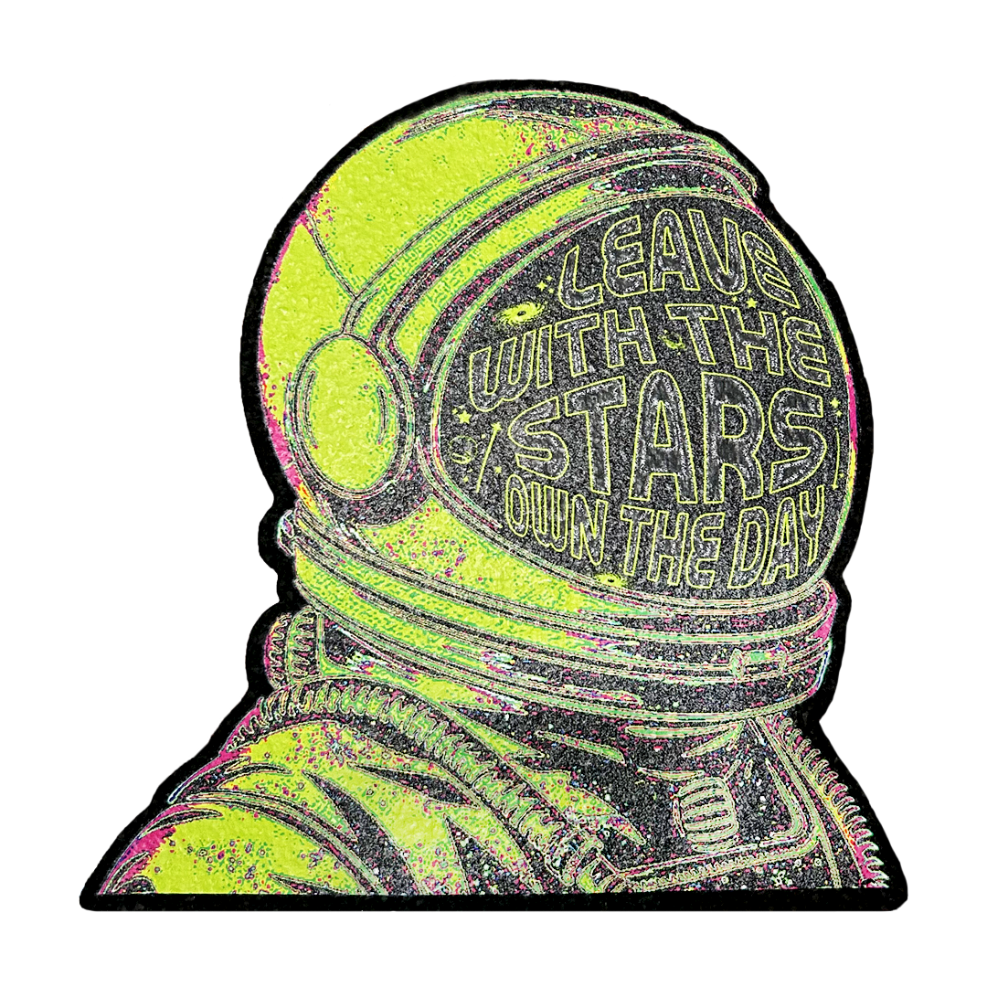 Galileo Astronaut Glass Mat