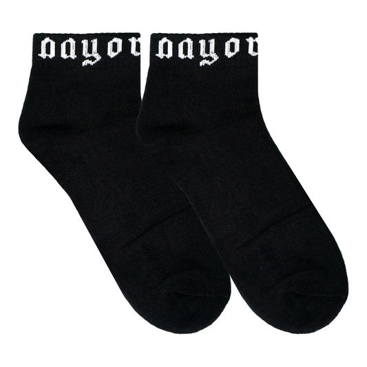 Own The Day Black Socks