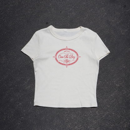 doily baby tee