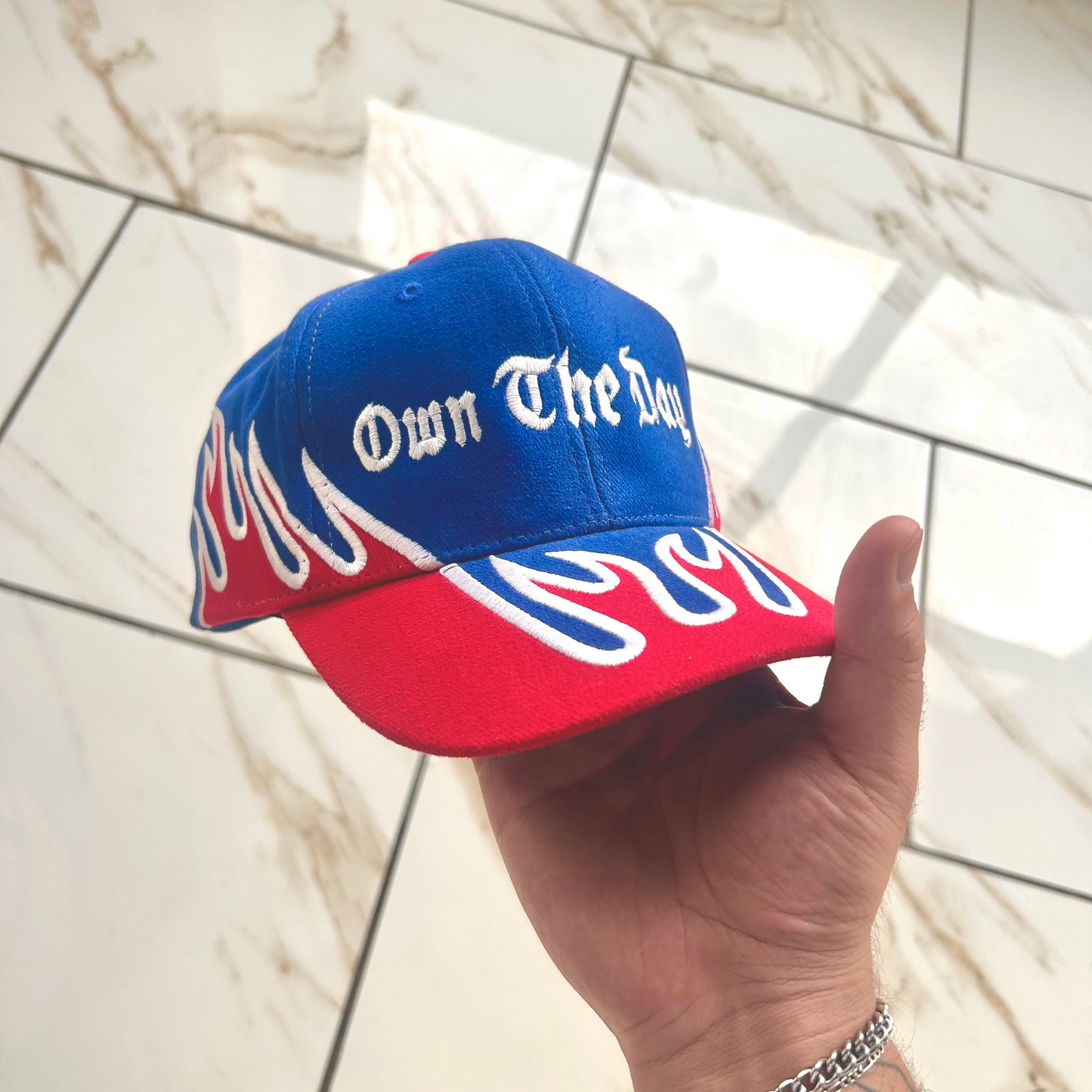 Flame Suede Cap