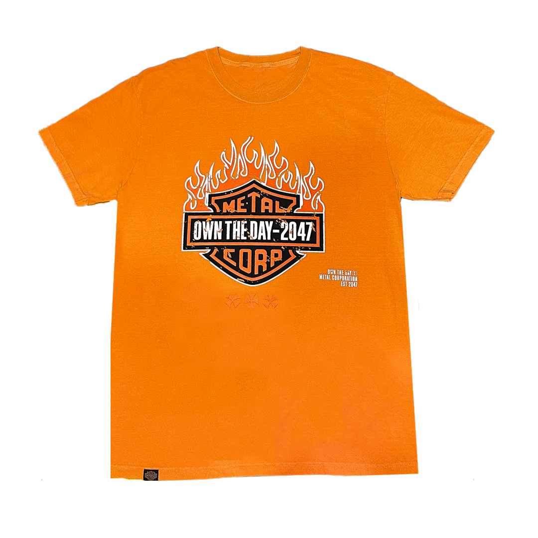 Harley Flame Orange Tee